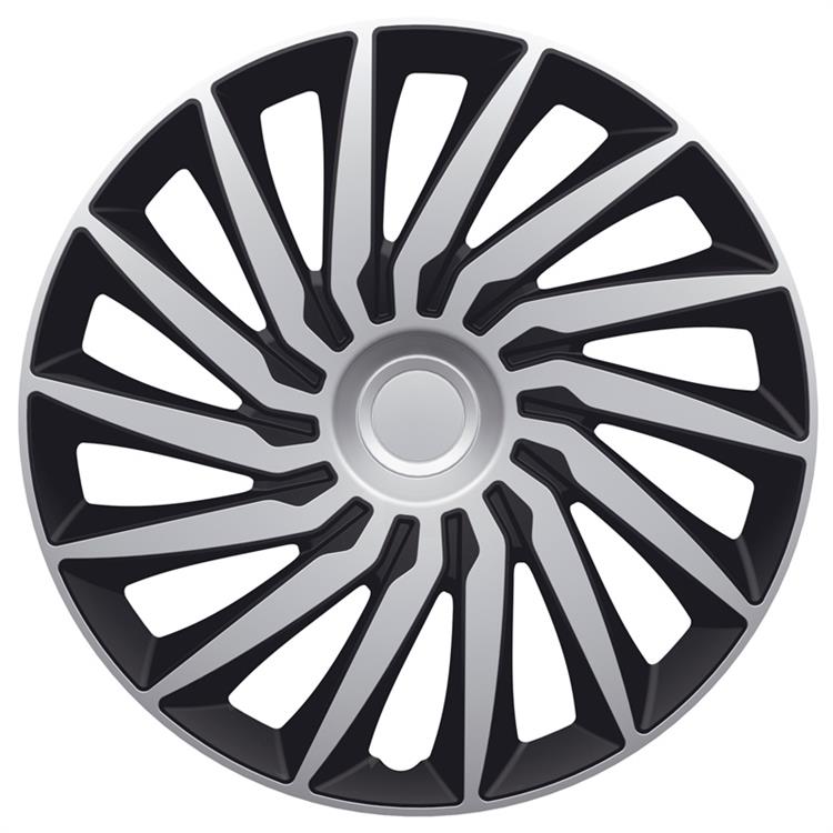 Set wheel covers Kendo 14-inch silver/black