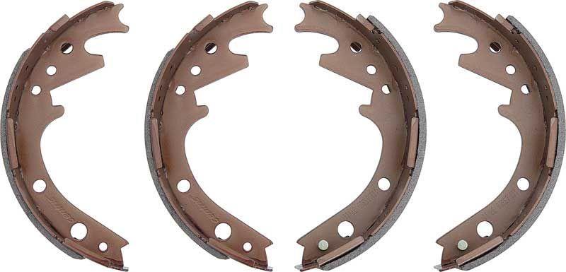 BRAKE SHOES FRONT 9" X 2-1/2" BONDED