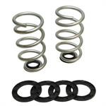Lowering Springs, Pro Coil, Front, Silver Powdercoated, Chevy, GMC, Pair