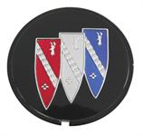 emblem "Tri-Shield", fälg