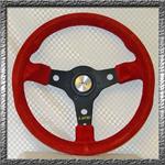 Steering Wheel "racing" Suede 350mm