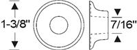 Grommet, sidemount clamp