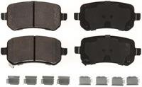 brake pads, rear, CQ ceramic