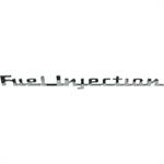 emblem framskärm, "Fuel Injection"