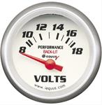 Voltmeter, 51mm, 8-18 V, electric