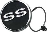 Gas Cap, Steel, Black, Chevy, SS, Replacement, Each