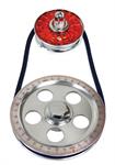 Pulley Kit Standard Size with Hole Blue