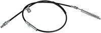 parking brake cable, 121,59 cm, rear left and rear right