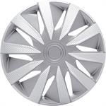 Set J-Tec wheel covers Lazio 16-inch silver/carbon-look