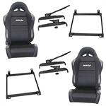 Seats Reclinable Black Tyg, with Subframe
