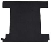 bagagematta med 1st bensintank - Back Panel - Molded Cutpile Carpet Kit - Black