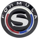 Formula S trunk emblem