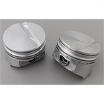 Pistons, Cast, Flat, 3.875 in. Bore, 5/64 in., 5/64 in., 3/16 in. Ring Grooves, Pontiac, V8, Set of 8