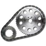 Timing Chain and Gear Set, Keyway Adjustable, Double Roller, Billet Steel Sprockets