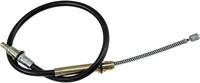 parking brake cable, 75,39 cm, rear right