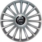 Set J-Tec wheel covers Grand Prix SR 14-inch silver + chrome ring