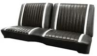 sätesklädsel soffa, fram, svart