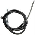 parking brake cable, 195,40 cm, rear right