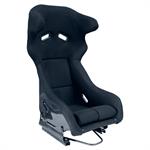 Sport seat 'FS' - Black - Non-reclinable fibreglass back-rest