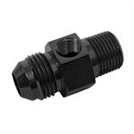 adapter in-line AN8 x 3/8" NPT x 1/8" NPT