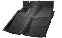 molded carpet set, black #1, bencht seat