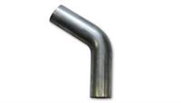 Exhaust Tubing, Mandrel Bend, 4" Diameter, 60 Degrees, Stainless Steel, 6" Bend Radius