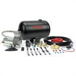 Air Compressor, Ultra Light-Duty Onboard Air, 12 V DC, 12 amps, 130 psi, 1 gallon Tank, Wiring Harness, Kit