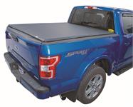 Summit Racing™ Tri-fold Tonneau Cover, 6-1/4 Ft. Bed,Vinyl, Black, Soft, Above the Bed Rails