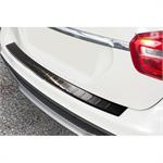 Zwart RVS Achterbumperprotector passend voor Mercedes GLA 2013-2020 'Ribs'