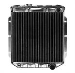 1964-66 Mustang V8/260-289 With Manual Trans 3 Row Copper/Brass Radiator
