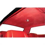 Molded 1-Piece Headliner - Red UniSuede