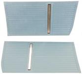 Standard Non-Assembled Front Door Panels, Light Blue