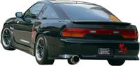 Chargespeed Achterbumper passend voor Nissan S13 180SX (FRP)