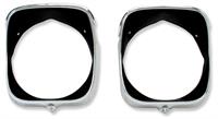 Headlight Bezels, Inner & Outer, Right