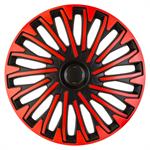 Set wheel covers Soho 13-inch black/red