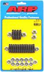 Oil Pan Studs, Black Oxide, Hex Nut, Chevy, Small Block, Kit