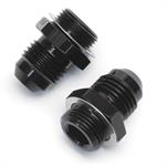 Carburetor Inlet Fittings, -6 AN Male to 9/ 16-24 in. Male