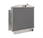 Natural Finish Downflow Radiator for GM w/Std Trans