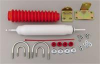Steering Stabilizer, White, Red Boot