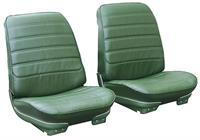 Seat Upholstery, 1971-72 Cutlass "S", 4-4-2 Sport Coupe & Holiday Coupe Buckets w/Coupe Rear