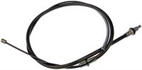 parking brake cable, 182,19 cm, intermediate and rear left