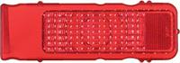 Tail Lamp Lens, Plastic, Red, Chevy, Each