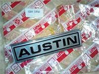 Emblem Rear "austin" Rectangular