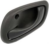 interior door handle front/rear left textured gray