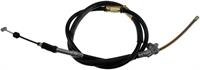 parking brake cable, 148,11 cm, rear left and rear right