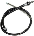 parking brake cable, 129,01 cm, rear right