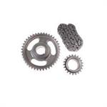 Timing Chain and Gears, Single Roller, Steel Sprockets, Oldsmobile, Pontiac, Set