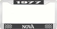 nummerplåtshållare, 1977 NOVA STYLE 2 svart