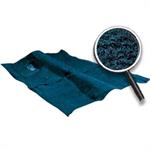 mattsats havsblå, med ljudisolering