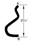 Curved Radiator Hose